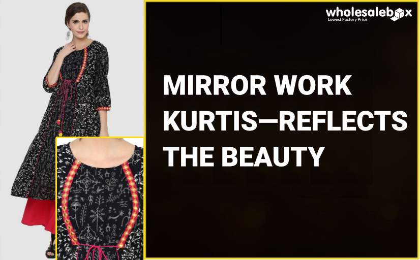 Buy Shantuba Textiles women Heavy Embroidery Real Mirror Work Kurtis(Maroon)  Online at Best Prices in India - JioMart.